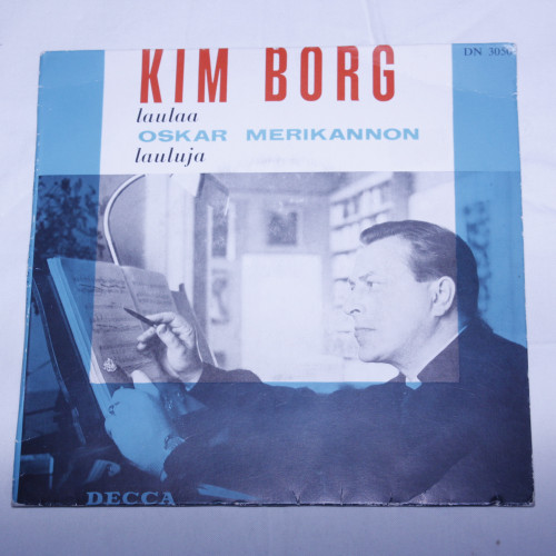 Kim Borg laulaa Oskar Merikannon lauluja